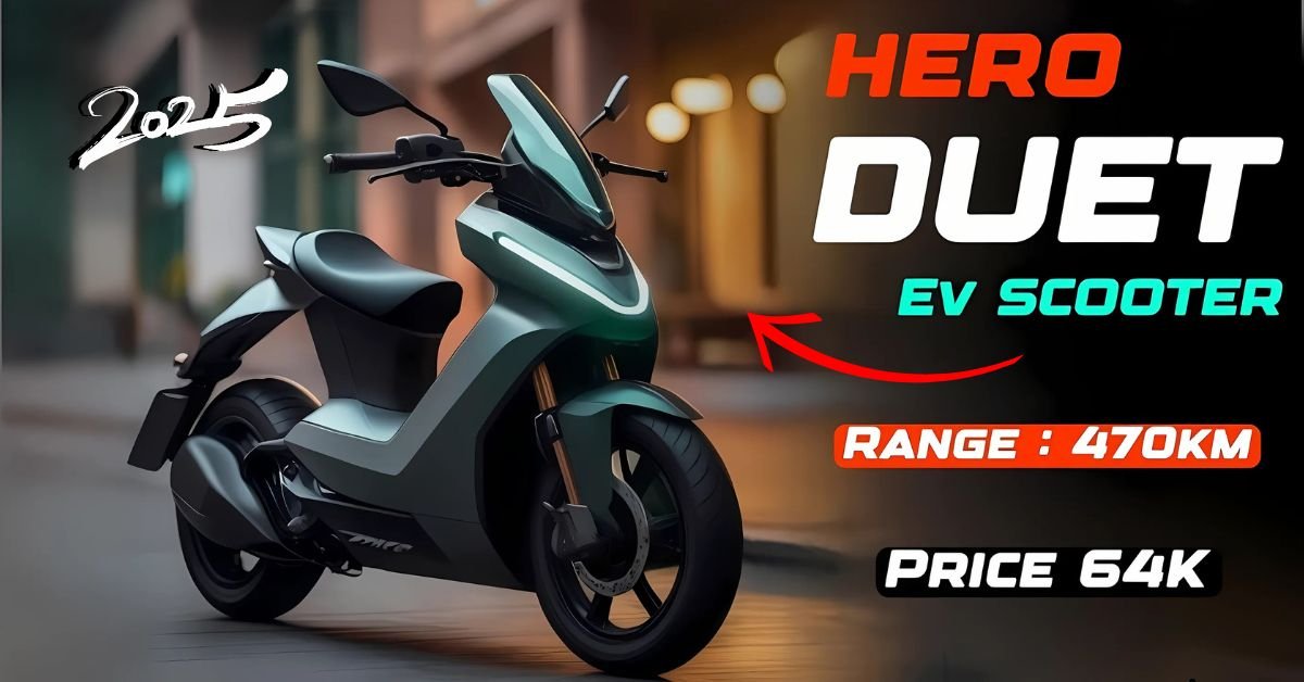 Hero Duet Electric Scooter RANGE 470KM LAUNCHED ?