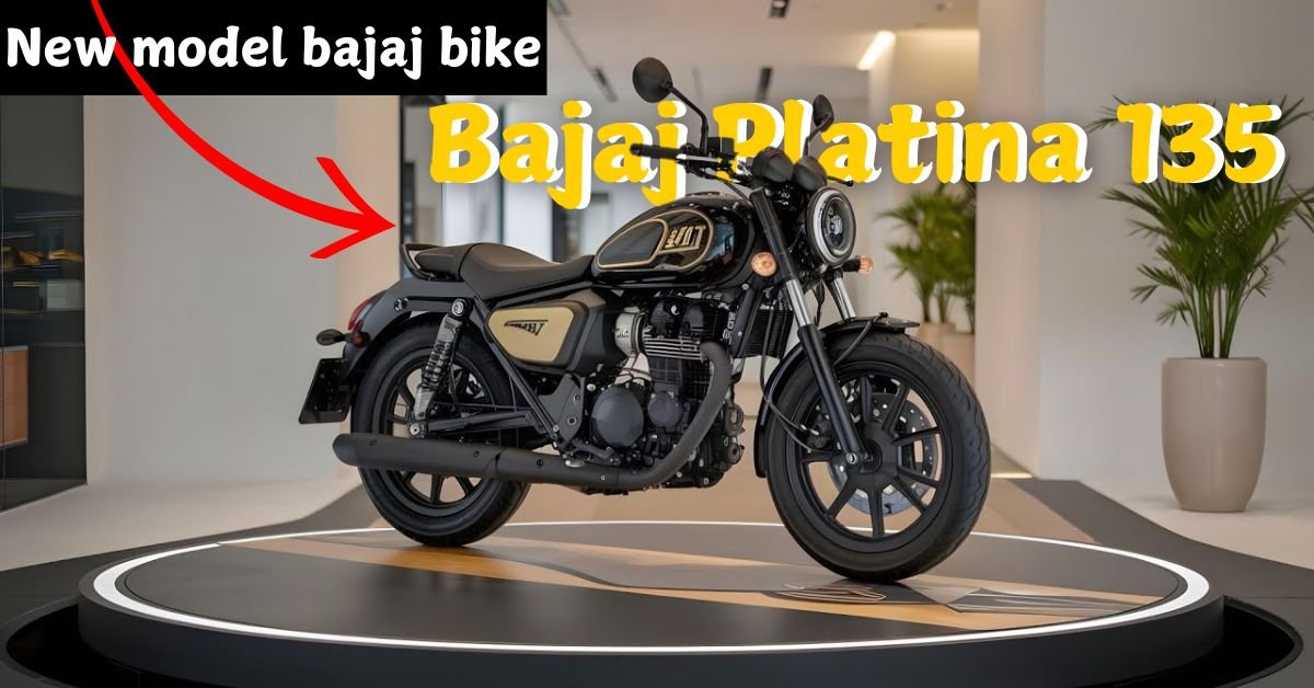 Bajaj Platina 135 lies a 134.6cc single-cylinder